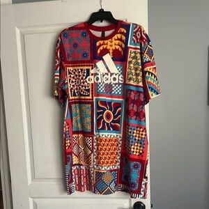 Adidas Colorful Patchwork T-Shirt